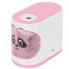 Electric Pencil Sharpener Classroom Cartoon Stationery Auto Stop for Kids ArtistsPink