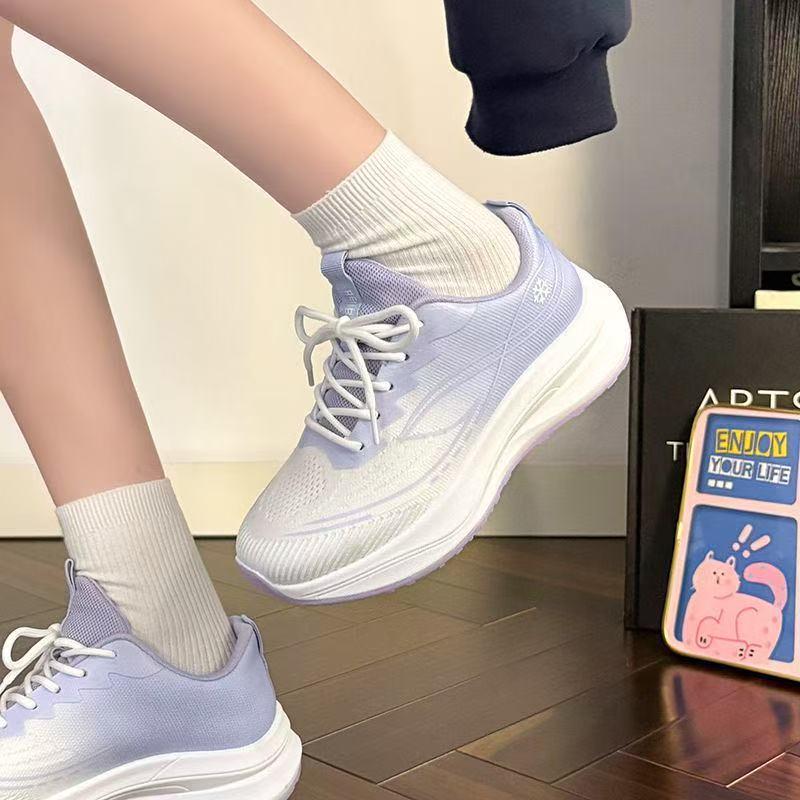 Women's Lightweight Breathable Mesh Sneakers - Soft Sole Casual Running Shoes for Summer