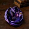 3D Printed Dragon Sculpture Jewelry Tray, Fantasy Catchall, Gothic Key Room Decor Holder, Medieval Desktop Storage Gift for Fans Home