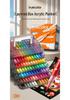 Washable Soft-Tip Acrylic Markers for Elementary Art - True Color & Stackable