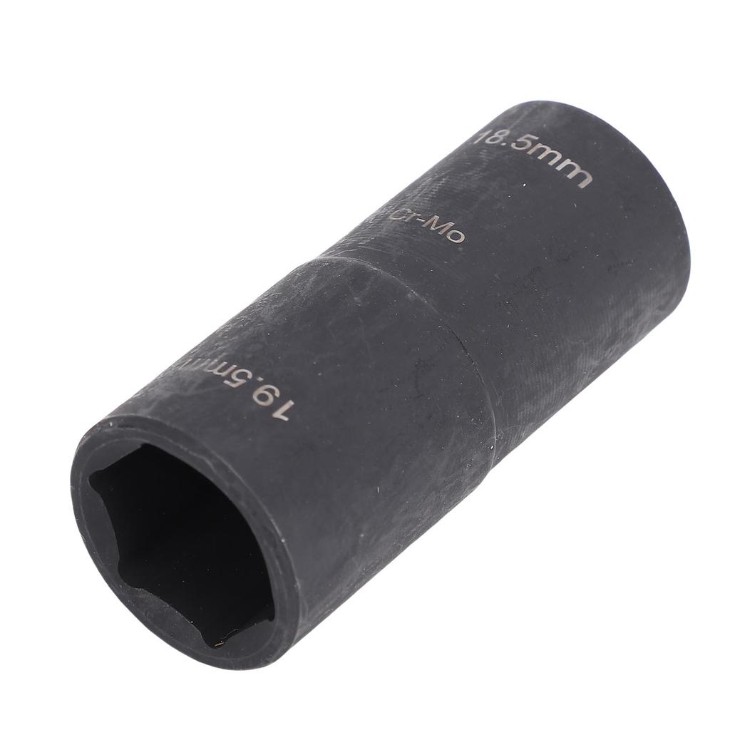 Lug Nut Flip Socket 1 2in Drive 18.5mm 19.5mm Impact Double Ended Lug Nut Removal Tool for Automotive Repair Maintenance