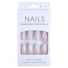 24-Piece French Gradient Almond Shape Wearable False Nails