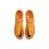 Nike Phantom GT 2 Pro Casual Versatile Low Top TF (Rubber Studs) Non-Slip Durable Soccer Shoes Men Sneaker Orange Yellow DC0768-808