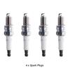 Ignition Coil + Spark Plug Kit For FIAT 500L 500X BRAVO TIPO GRANDE PUNTO DOBLO JEEP RENEGADE ABARTH 500 / 595 / 695 C 55213613