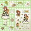 10 Second Dimensional Beautiful Girl Graffiti Stickers