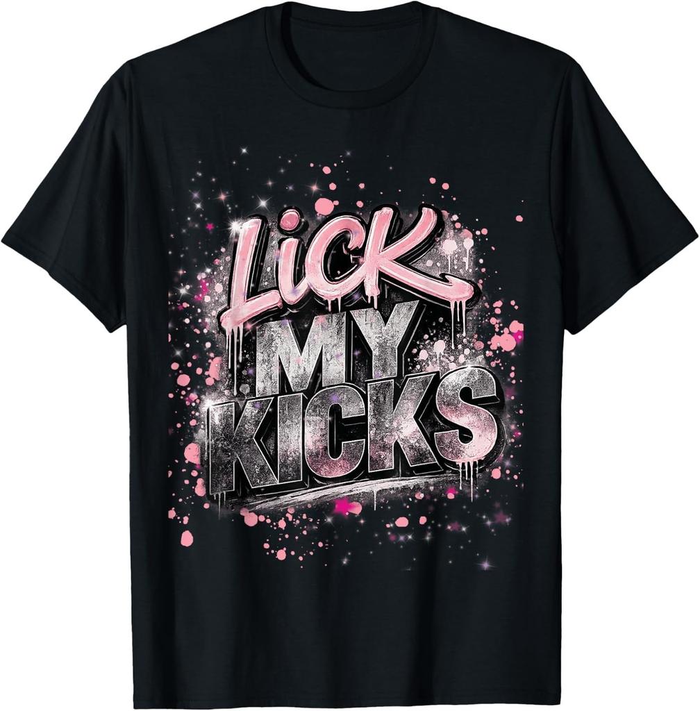 Lick My Kicks Rosegold T- Unisex T-Shirt