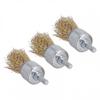 Brass Wire Brush End Wire Brushes For Drill Rust Removal Tool