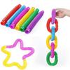 Hot Sale Fidget Stress Relieve Toys Anti Stress Sensory Toy Plastic Bellows Pop Tubes Squeeze Toy Kid Autism For Adult Chilren