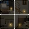 EU US UK Stecker Nachtlicht für Kinderzimmer Automatischer Dämmerung bis Morgengrauen Sensor LED Nachtlampe Dimmbar Warmweiß Kabellose Schrankleuchte
