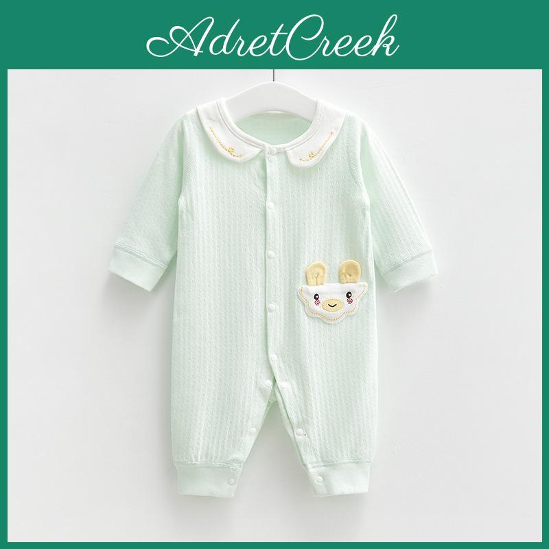 Girls Kiddiezoom New Boys Baby Baby Rompers 100cotton Soft And Skinfriendly Cartoon Print Sleeves Jumpsuits Spring Autumn Toddler Infant Onesie