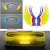 Car Sticker Safety Warning Reflective Angel Wings Reflective Warning Sign Funny Bike Decal Sticker Motorbike Reflective Sticker