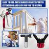 1 Set Airless Paint Spray Gun with 517 Nozzle , Filter and Hand-twist Nozzle Protective Cover- Easy To Operate