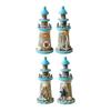 Wooden Lighthouse Ornament Display Desktop Decorative Home Decoration Tabletop Nautical Decor for Bar Birthday Gift Drawing Room