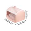Cat Bed Cute House Hideaway Soft Pet Hut Comfortable Semi Enclosed for Indoor Cats
