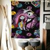 Nightmare Before Emma'S Adventure Tapestry Background Cloth Fashion Print Background Cloth Wall Decoration Christmas Gift