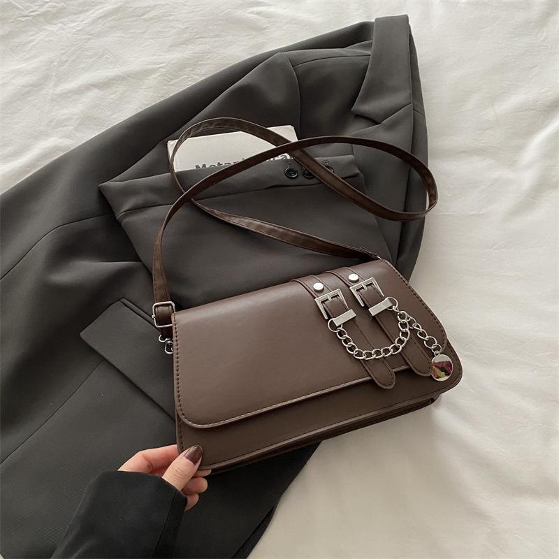 

Сумка-багет лето 2025 новая сумка под мышку Spice girl популярная сумка на плечо с пряжкой-ремнем сумка-мессенджер для поездок на работу