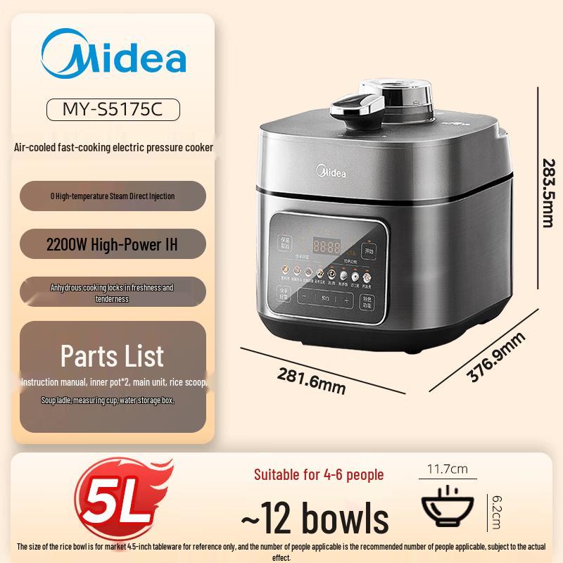 

Midea IH Smart Electric Pressure Cooker 5L