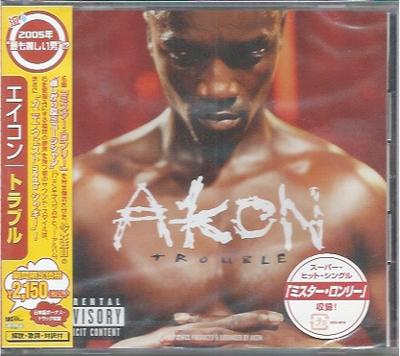 CD AKON - Trouble UICU9014 Universal Recor 2005 Japan Obi Soul/Funk
