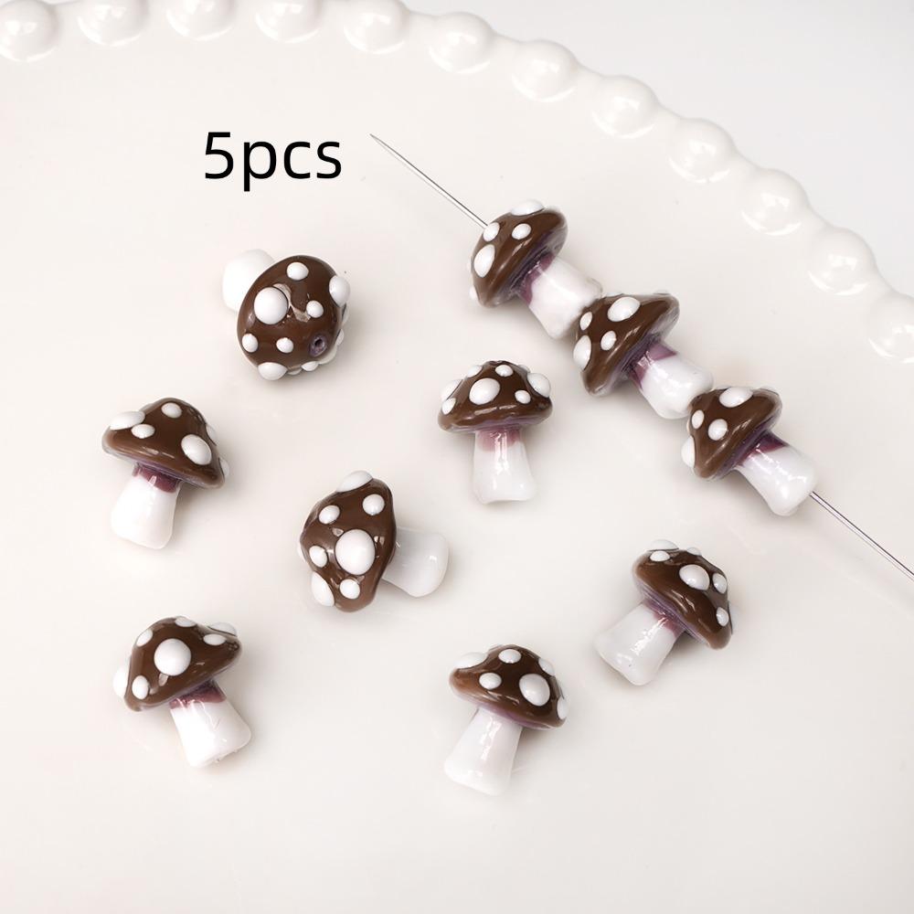 

Ручная работа Гриб Стеклянные Рассыпные Бусины Мультяшный Материал для Изготовления Ювелирных Изделий Набор для Изготовления Браслетов Style8