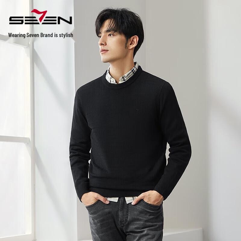 Men's Round Neck Knit Sweater