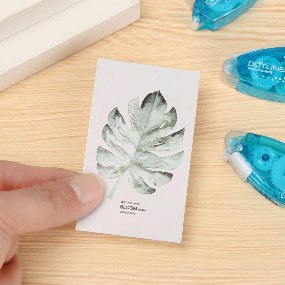 Decor Lovely Double Sided Adhesive Dots Stick Roller Glue Tape Dispenser Office Supplies