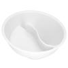 Cereal Divided Bowl Multipurpose BPA Free Stackable Separated Snack Bowl for Ice Cream Yogurt