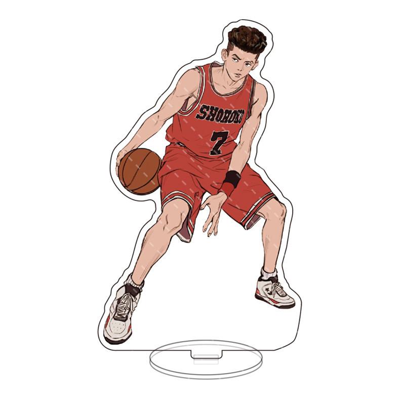 Anime Slam Dunk Acrylic Stand Figure Kaede Rukawa Sakuragi Hanamichi Desktop Standing Plate Decoration Men Model Toy Fans