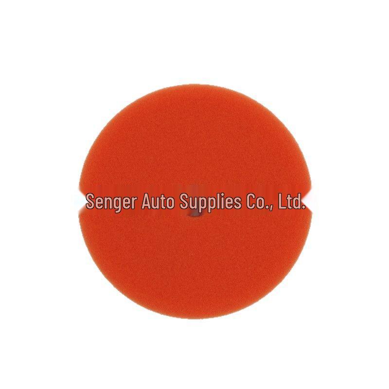 5-Inch Beveled Sponge Polishing Pad - Self-Adhesive Scratch Repair Tool