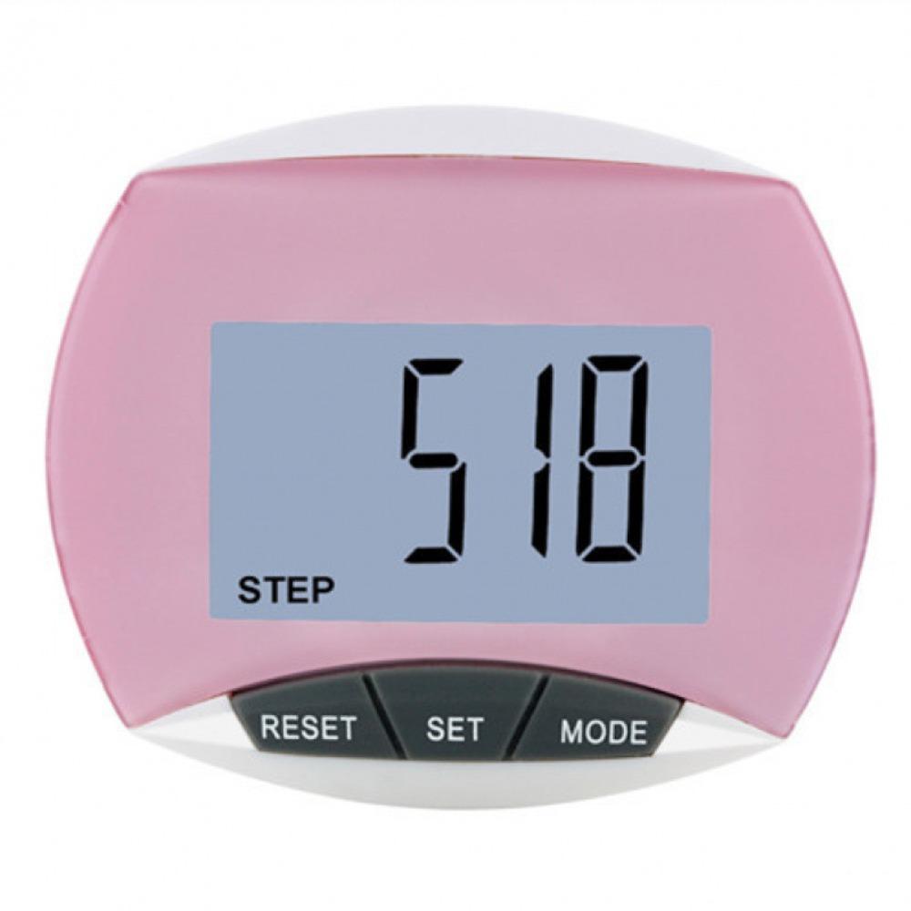 Simple Digital 3D Pedometer Accurate LCD Display Pedometer for Walking Anti-Slip Portable Step Counter Clip Outdoor Activities