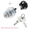 Ignition Switch Lock Waterproof Starter Switches Car Accessories Trailer