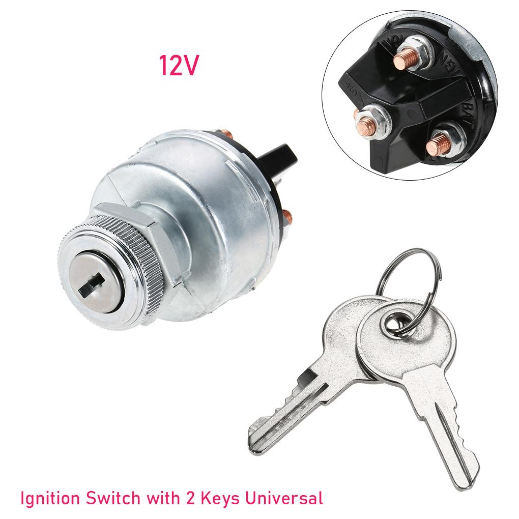 Ignition Switch Lock Waterproof Starter Switches Car Accessories Trailer