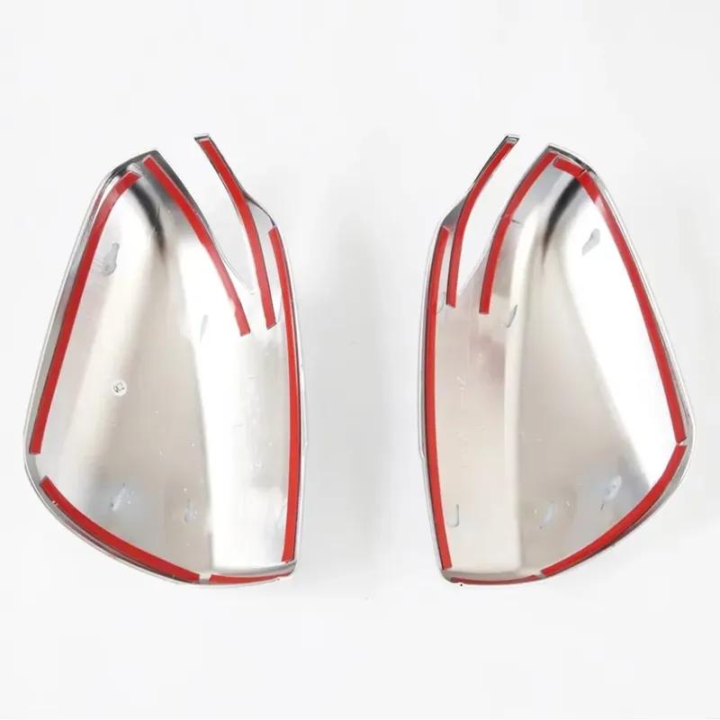 For Subaru Outback 2024 Car Rearview Side Mirror Cover Wing Cap Exterior Door Housing Shell Trim ABS Carbon