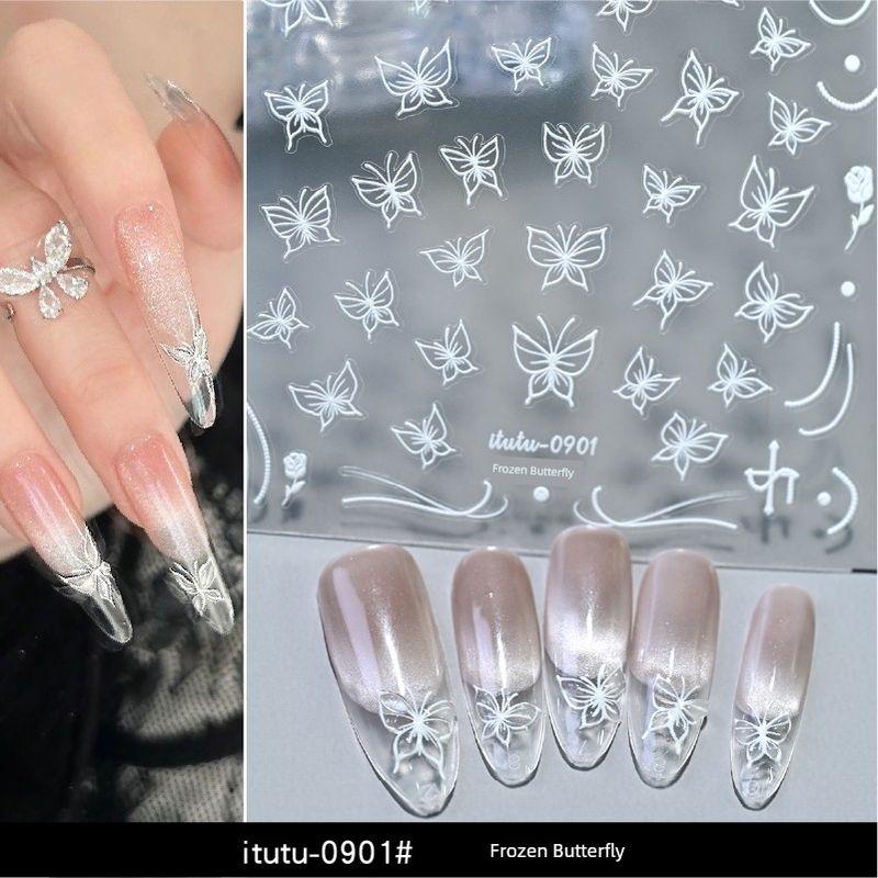 

Ракушка Рельеф Романтичный Чистое Желание Ветер Аврора Бабочка Наклейка itutu-0901 Frozen Butterfly