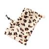 Small Dog Plush Cap for Halloween with Leopard Print Pet Birthday Party Props Hat Dogs Adjustable Strap Pullover Hat