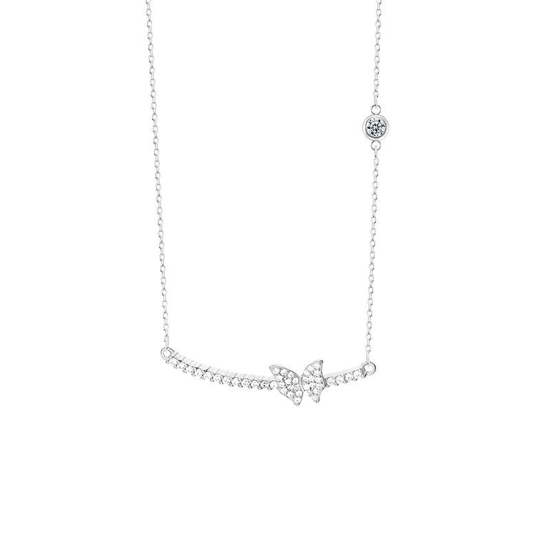 Butterfly Necklace, Simple and Sweet, Collarbone Chain, Light Luxury, High-end Feeling, Gift for Girlfriend, New Temperament