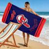 Cleveland Guardians Print Beach Towel, Large Soft Quick Dry Towel for Beach Camping Swimming