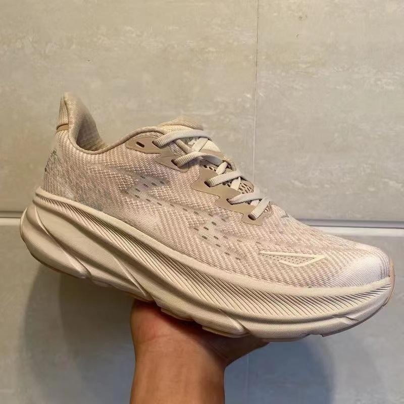 Marathon Running Shoes with Cushioning Breathable Mesh Racing Sneakers for Outdoor Sports