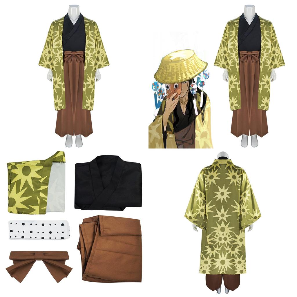 Demon Slayer Cosplay Shirt With Polyester Blend For Game And Anime Events