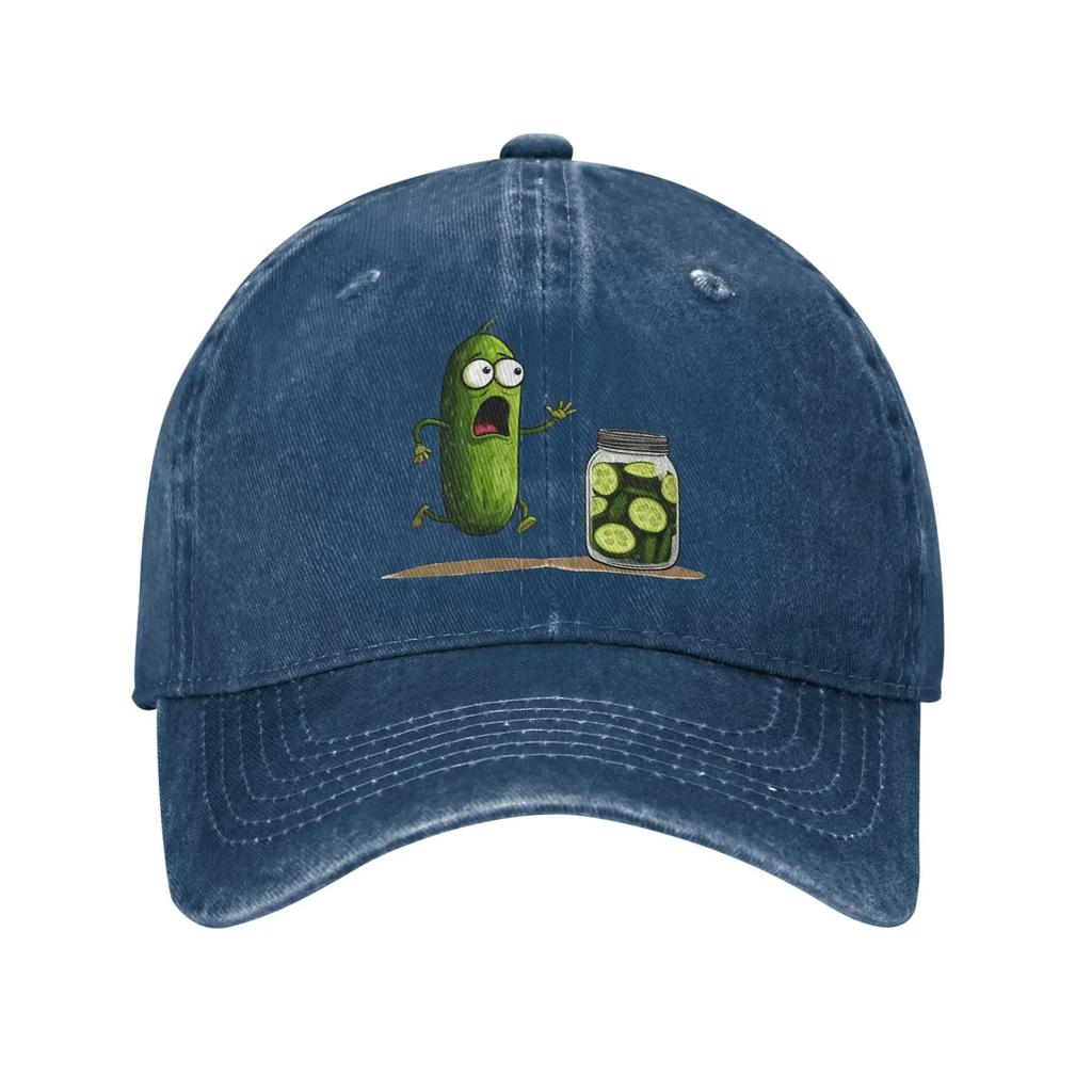 Cappellino da Baseball Cartoon Cetriolo Crazy Estivo Casual Cappellino Trucker Design Femminile Maschile Corsa Hippie Vendita Calda Cappellini da Baseball