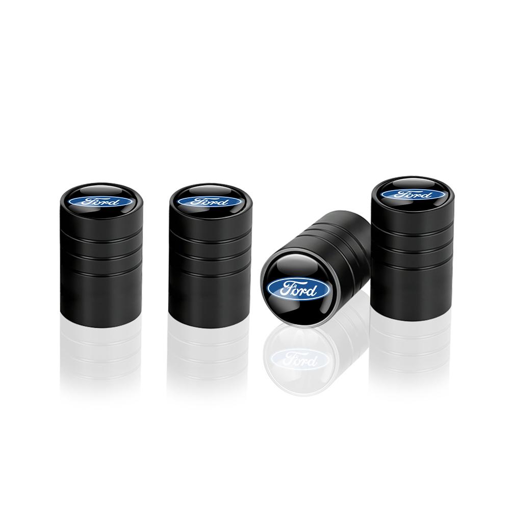 4Pcs Car Wheel Tire Valve Cap Tyre Rim Stem Cover Truck Accessory For Ford Ranger Focus Kuga Mustang S-MAX Mondeo Fusion Fiest knsh65