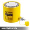 50 Ton Solid Hydraulic Ram Cylinder Jack 2" 50mm Stroke Single Acting Pump