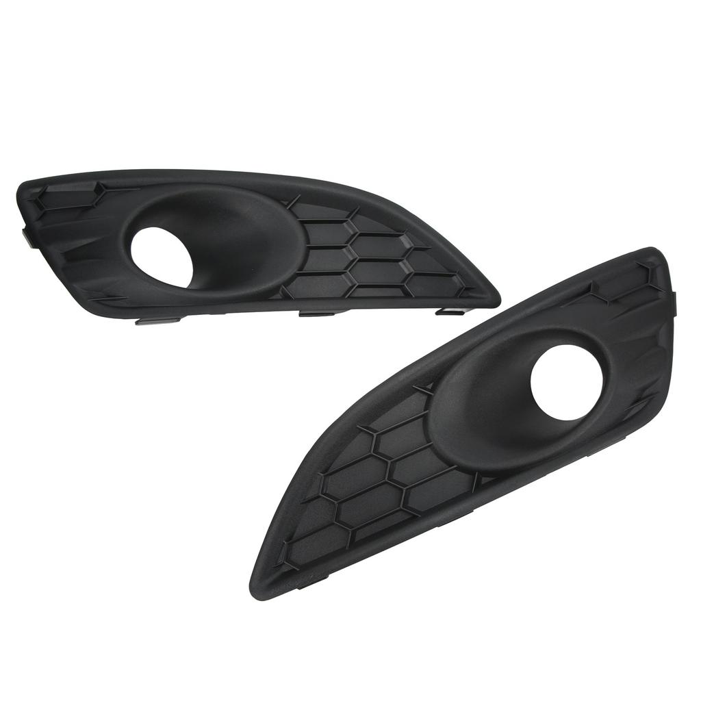 1 Pair Front Bumper Fog Lamp Grille D2BZ15266CB Fog Light Cover Replacement for Ford Fiesta JA8