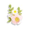 Sparkling Crystal Daisy Flower Brooch Elegant Rhinestones Decoration Jewelry Gift For Women Dress Coat Accessories