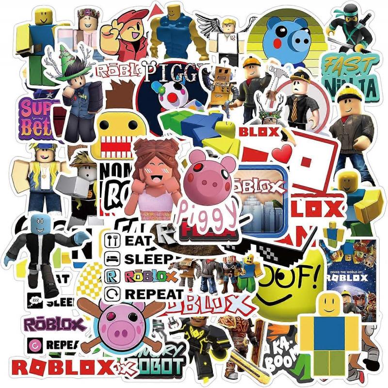 Video Game Roblox Stickers | 50 Pcs Vinyl Stickers Roblox