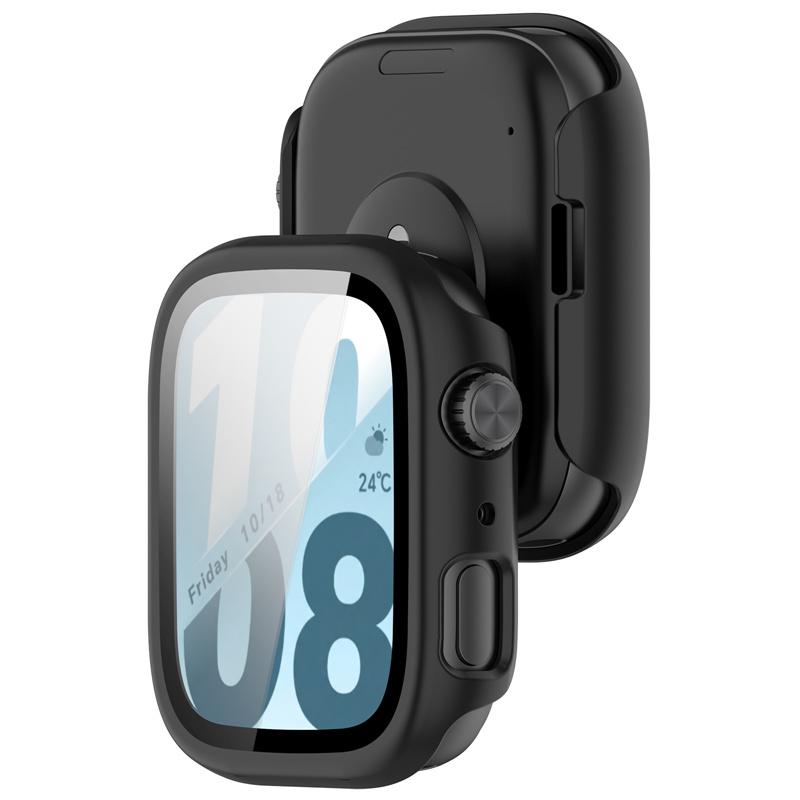 PC+Tempered Glass Case for Honor Watch X5i Smart Watch Strap Protective Cover Bumper Honor Watch X5i Screen Protector Accessories