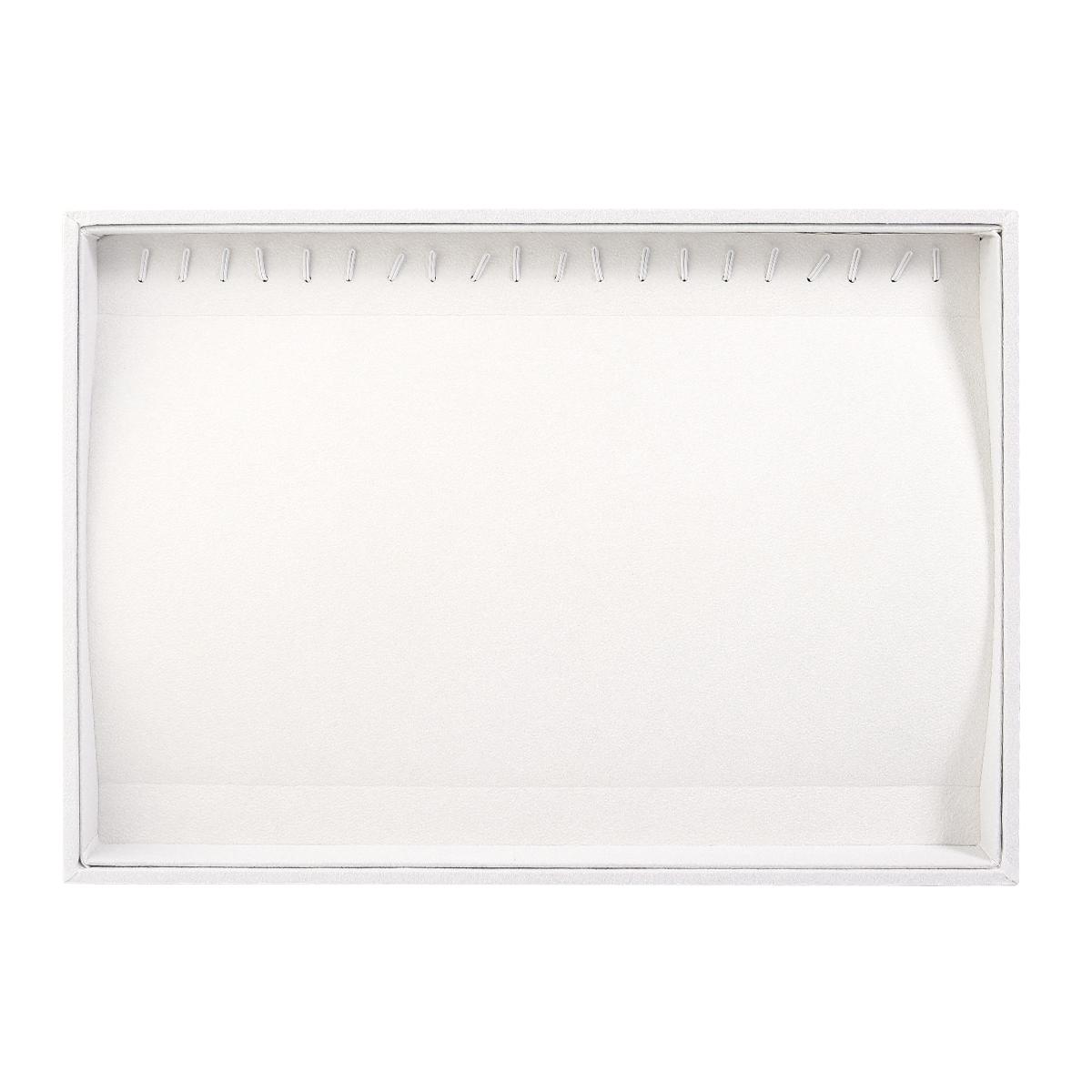 1pc Necklace Display Tray Jewelry Display Storage Tray for Jewelry Bracelet Showcase Organizer Presentation Photography Props бежевый