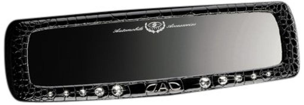 Garson DAD Luxury Mirror Type Crocodile Rearview Room Rearview Expanded Car Universal Car Easy Interior Space Black/Aurora SA014-04 D.A.D Mirror,