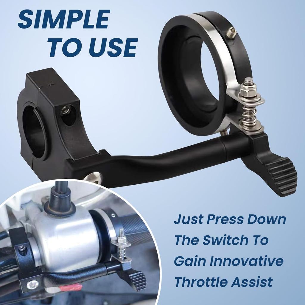 GUAIMI Cruise Control Throttle Assist Universal For Motorcycles With With 7/8" And 1" Diameter Bars