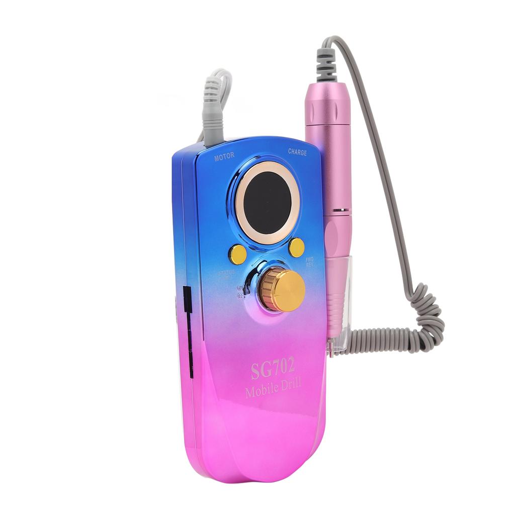 35000RPM Nail Drill Machine Polishing Grinding Electric Manicure File Tools for Nail Beauty Salon 100‑240VUS Plug