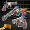 Revolver ZP-5 Soft Bullet Toy Guns Pistol Handgun Blaster Toy Gun Shell Ejection Transparent Foam Darts Launcher For Adults Boys